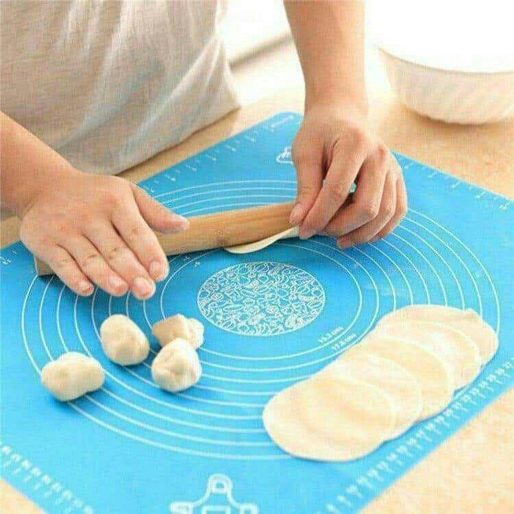 مفرش عجين سيليكون لعمل البيتزا والمعجنات مع قياسات Main image