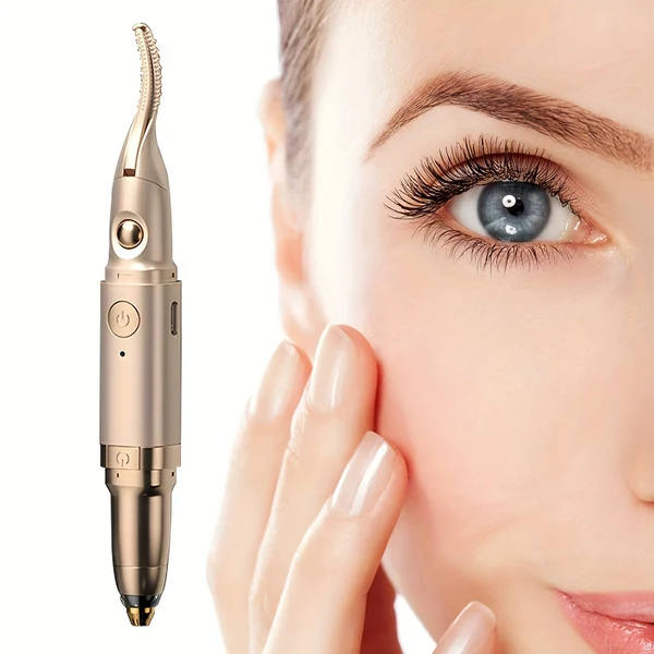 جهاز فلوليس لإزالة الشعر مع أداة كي الرموش 2 في 1 قابلة للشحن Main image