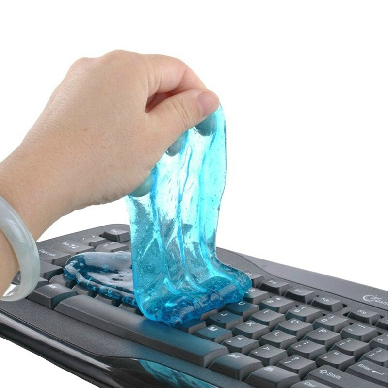 جل منظف للكيبورد وفتحات تكيف العربية لألتقاط الأتربة بسهولة Main image