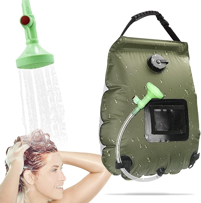 دش تخيم محمول يعمل بالطاقة الشمسية _ 20 لتر Secondary image