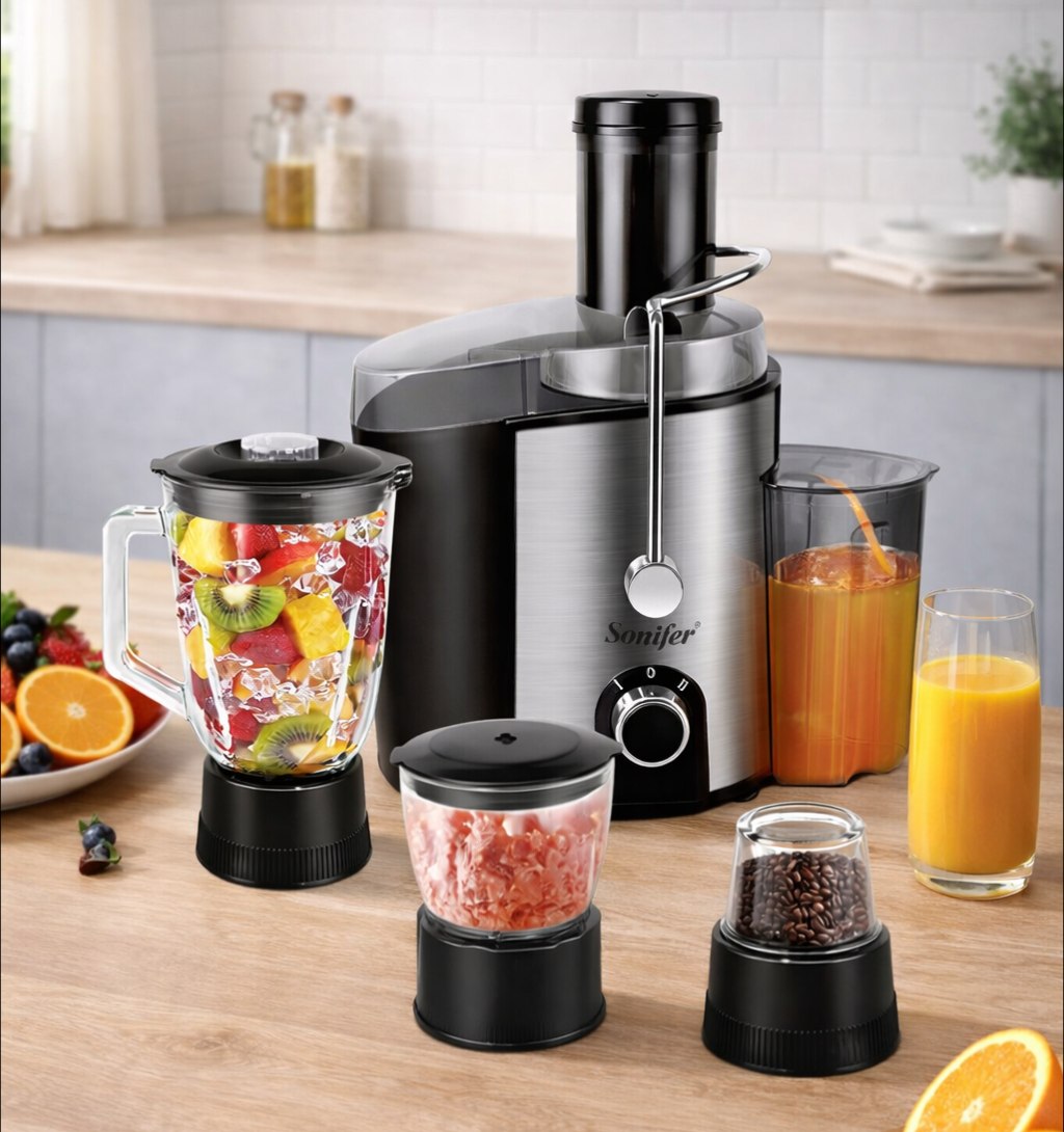 SF-5525 خلاط 4*1 متعدد الاستخدامات سونيفر 800 واط